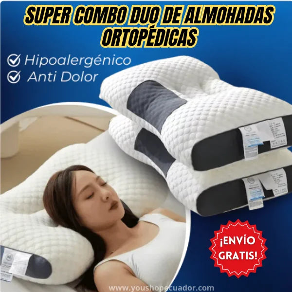 💎 OrtoSleep Premium – El Descanso Que Tu Cuello Soñaba.